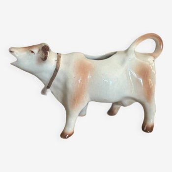 Cow-shaped ceramic milk jug from the 60s