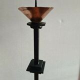 Wrought iron standing chandeliers