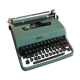 Machine à écrire mécanique vintage portable Olivetti Lettera 32