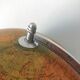 Rath 46 cm GDR 1974 vintage globe