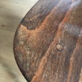 Pair of bistro chairs "rustic" model of baumann called "ant"