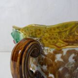 old planters and earthenware slip planter