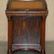 Bureau Davenport Regency Antique Circa 1810-1820 en Bois Dur et Cuir