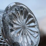 Elegant cut-glass carafe – classic and refined style