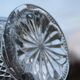 Élégante carafe en verre ciselé – style classique et raffiné