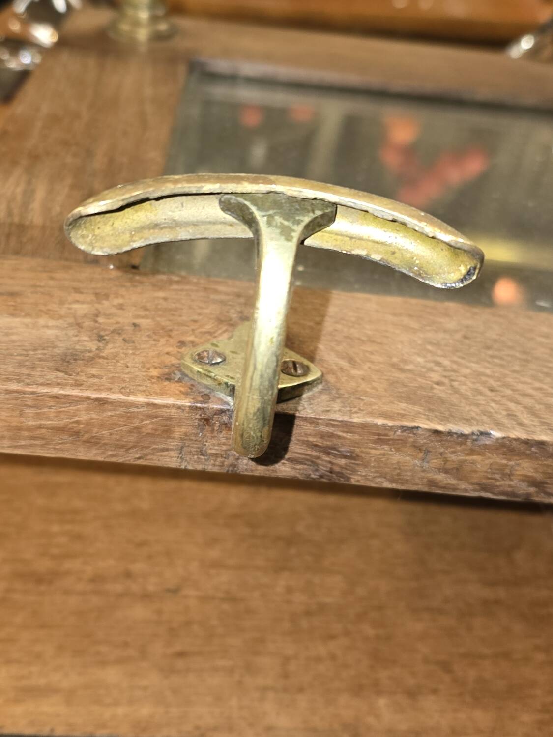 1950s wall coat rack