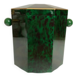 Melarti Green Octagonal Ice Bucket