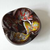 Enamelled ashtray from the 60
