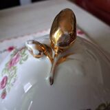 Antique porcelain sweet box from Limoges - William Guérin