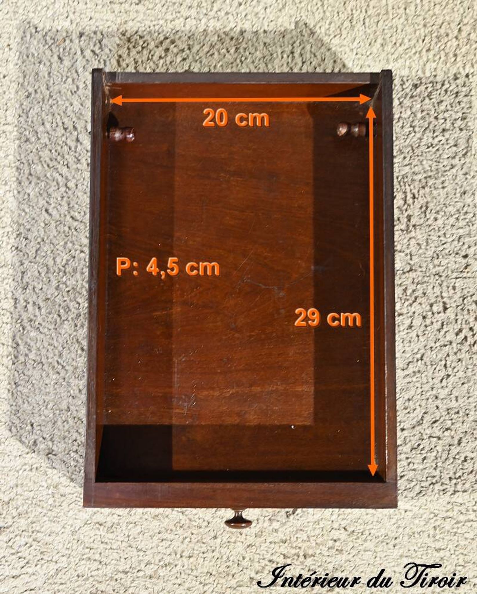 Petite table à volets en acajou, maison lemarchand, a. lemoine – milieu xixe