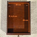 Petite table à volets en acajou, maison lemarchand, a. lemoine – milieu xixe