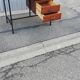 Vintage wood and metal desk