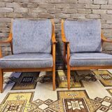 Pair of Scandinavian armchairs, 1960