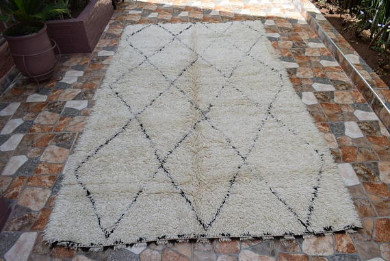 Beni ouarain 165x290cm carpet