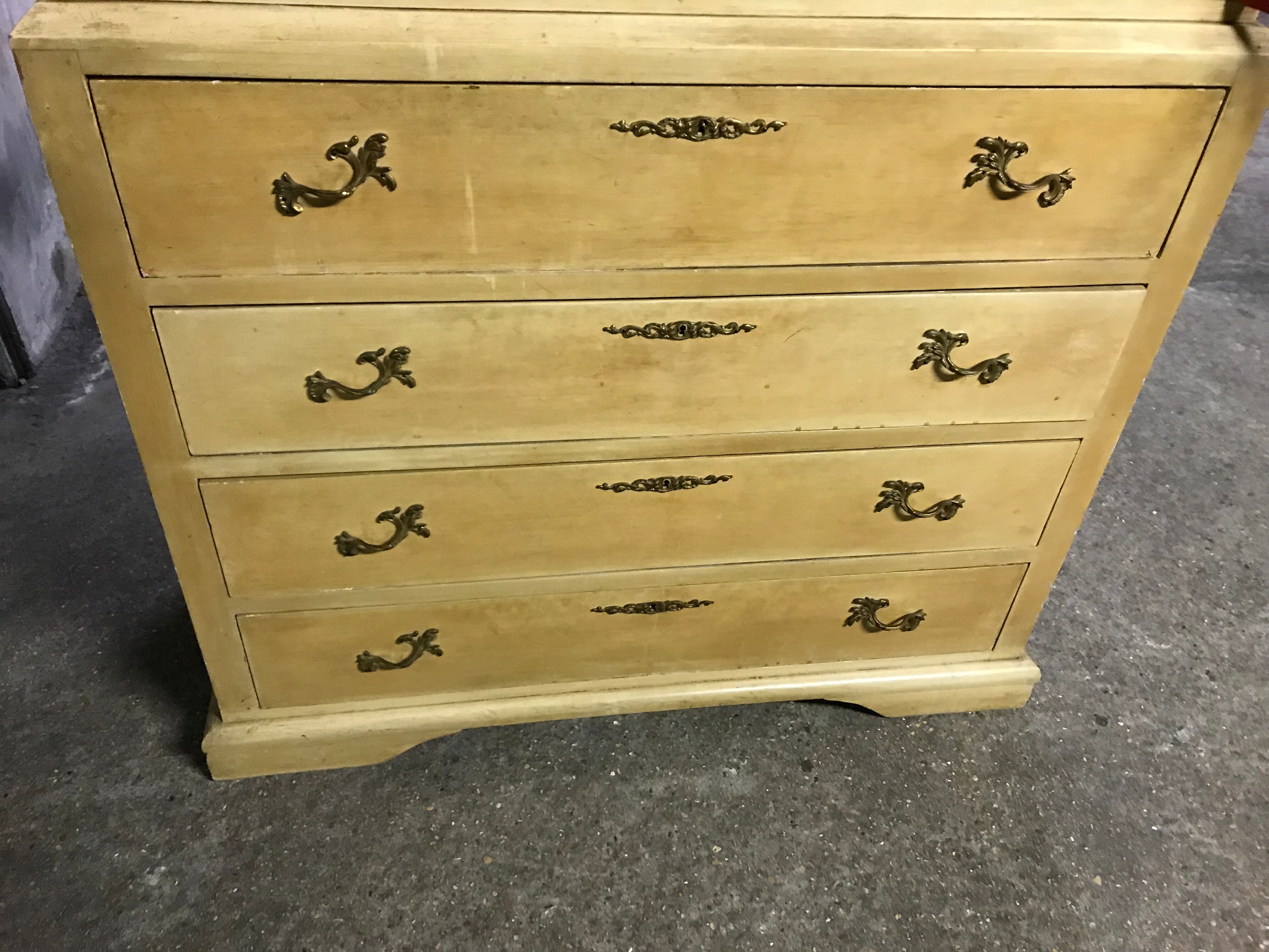 Buffet two body and chest of drawers