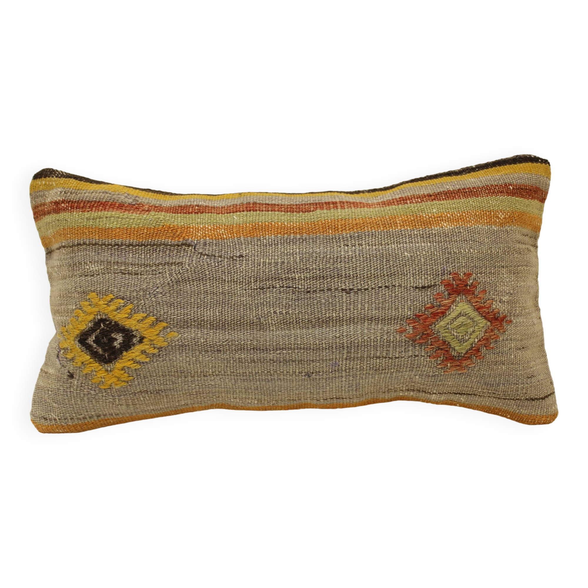 Turkish kilim cushion, 20x40, yk-222.