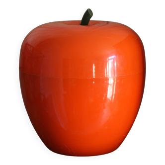 Vintage seventies plastic apple ice bucket