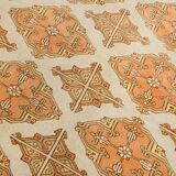 Vintage Peach & Salmon Classic Persian Rug, 240x278Cm