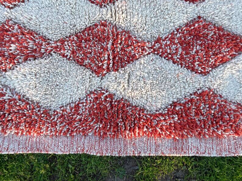 Handmade mini rug 100cm x 50cm