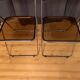 A pair of modernist folding chairs, 1970s