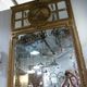 19th-century trumeau mirror
