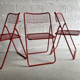 3 Ted Net chairs by Niels Gammelgaard for IKEA