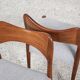 Midcentury set of 4 chairs in teak by Arne Hovmand Olsen for Mogens Kold