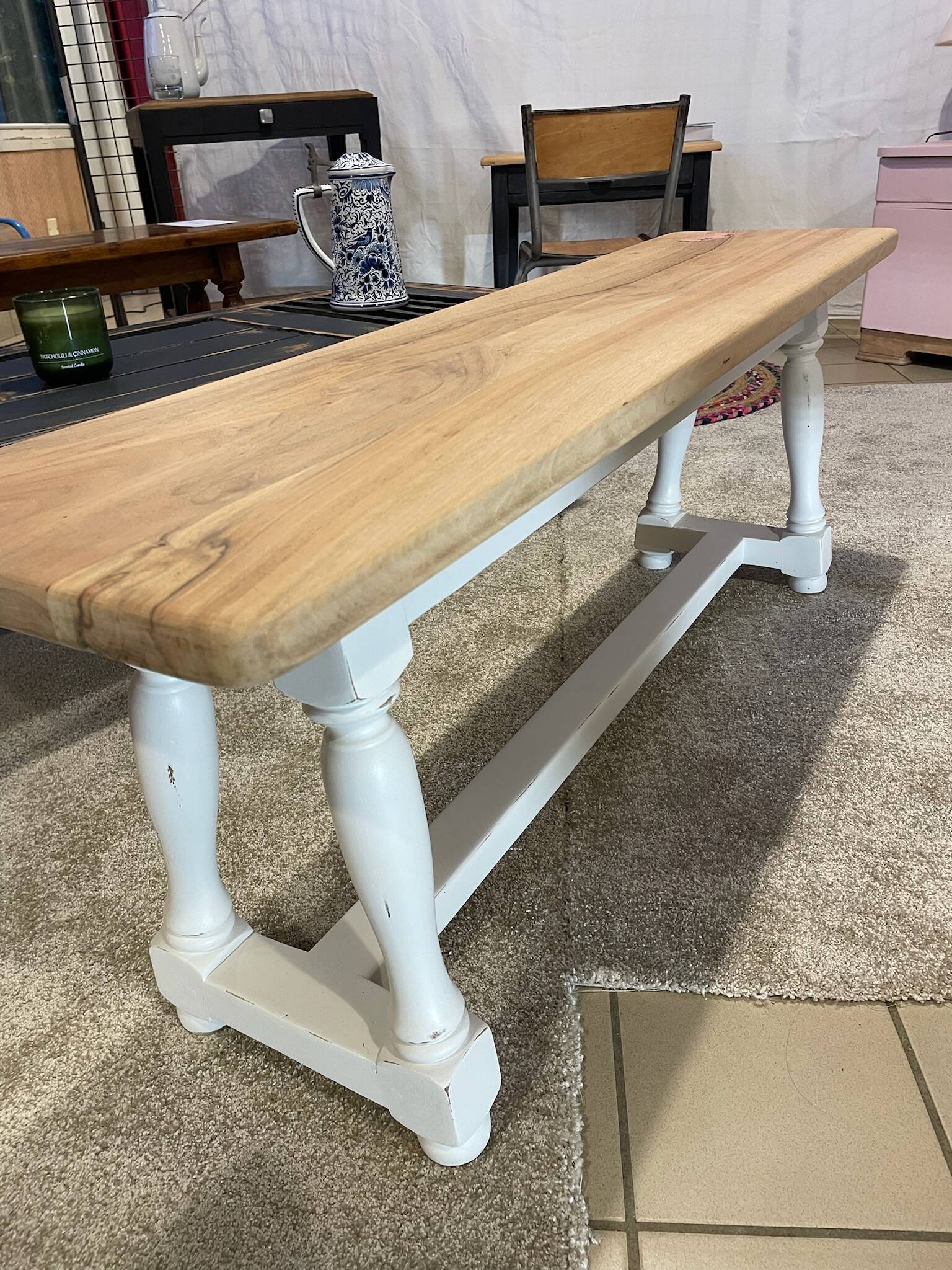 Old Bench(es) - Restored solid walnut, a return to the essentials!