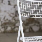 4 chaises pliante "Ted net" par Niels Gammelgaard pour IKEA