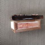 Dove pattern ceramic plate - matchbox - Mid 20th century