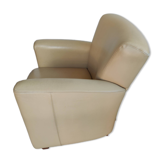 Leather armchair