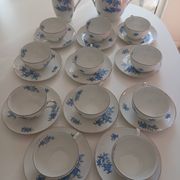 Antique coffee service in Limoges porcelain – F. Legrand & Cie