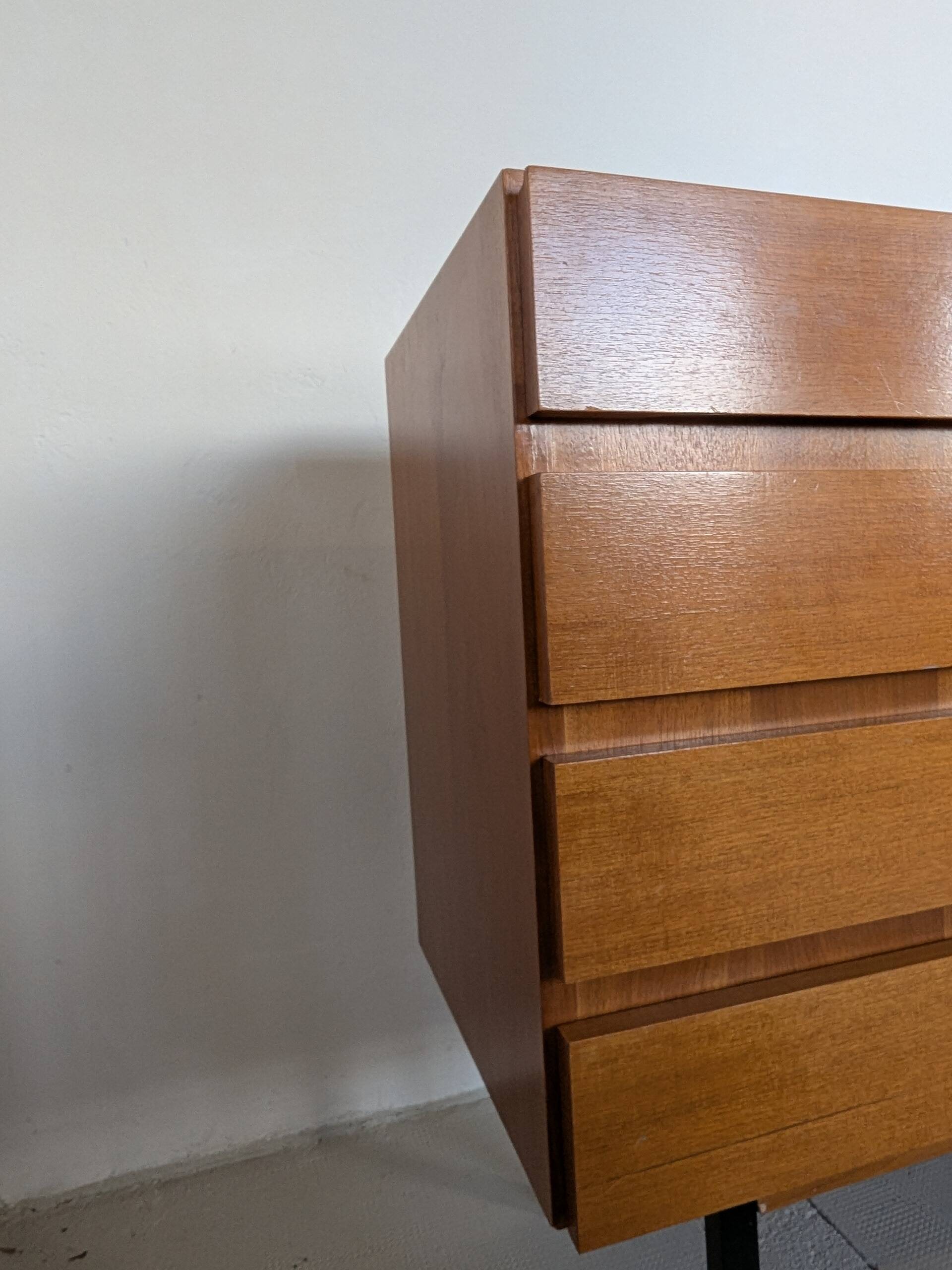 Enfilade noyer, style scandinave, années 70