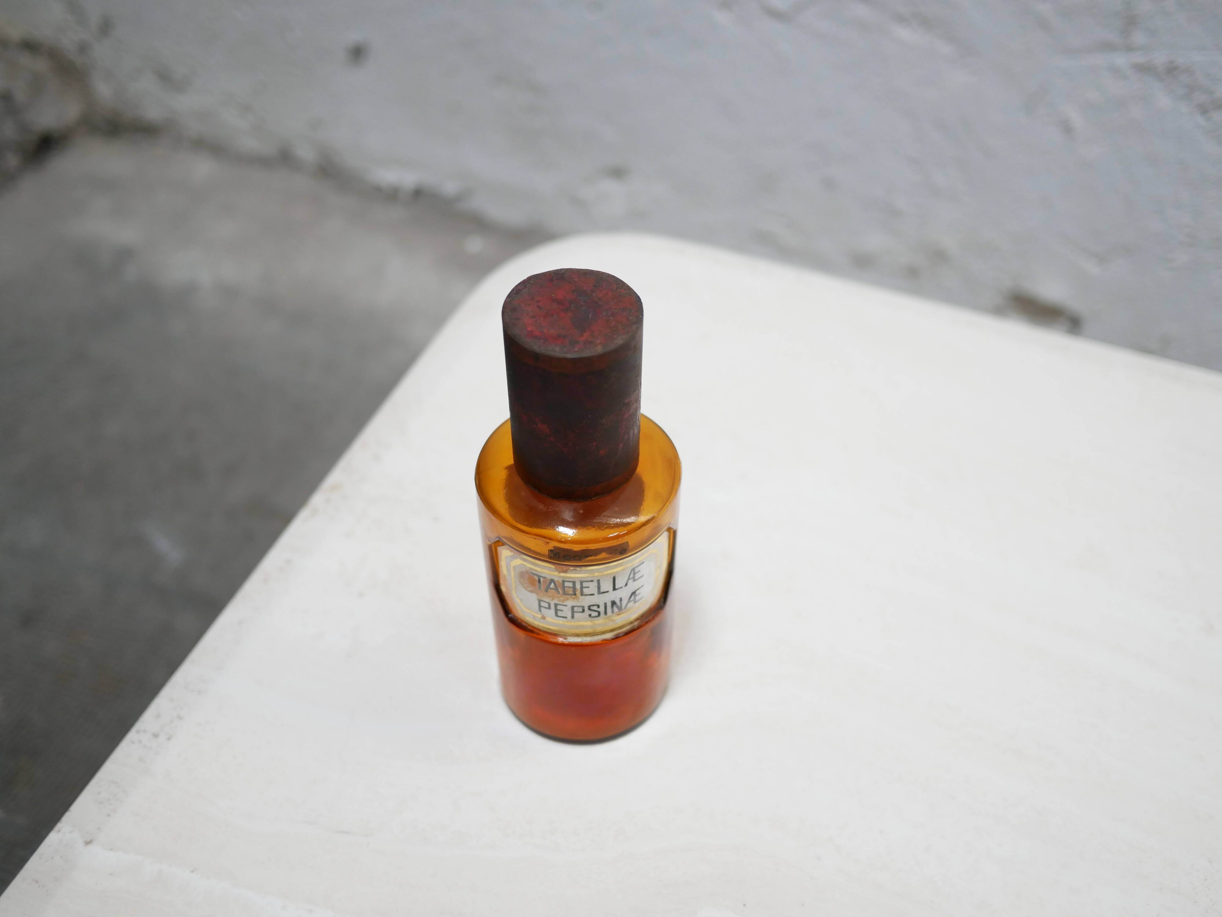 Vintage apothecary bottle