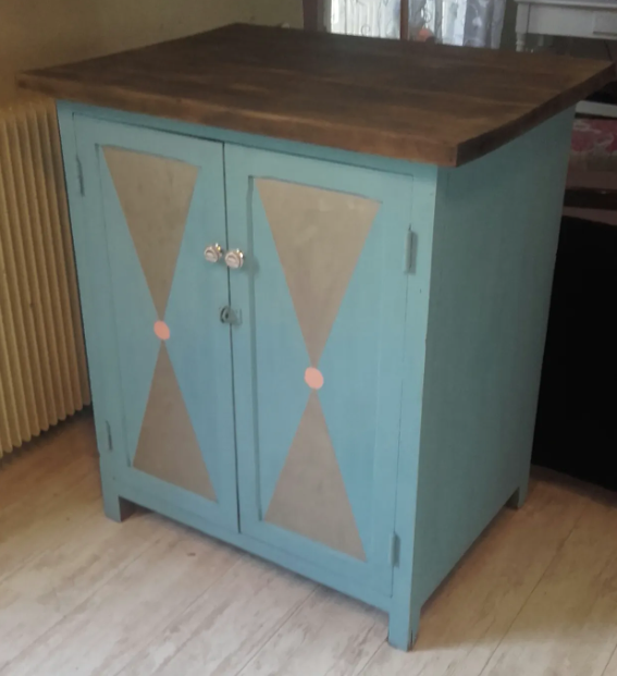 Traditional buffet "From Paris" industrial style