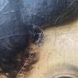 Painting "Portrait of a nobleman with a bow tie" XIX° HST (for restoration)