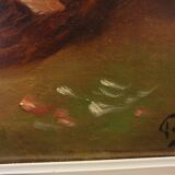 Nature morte huile sur toile