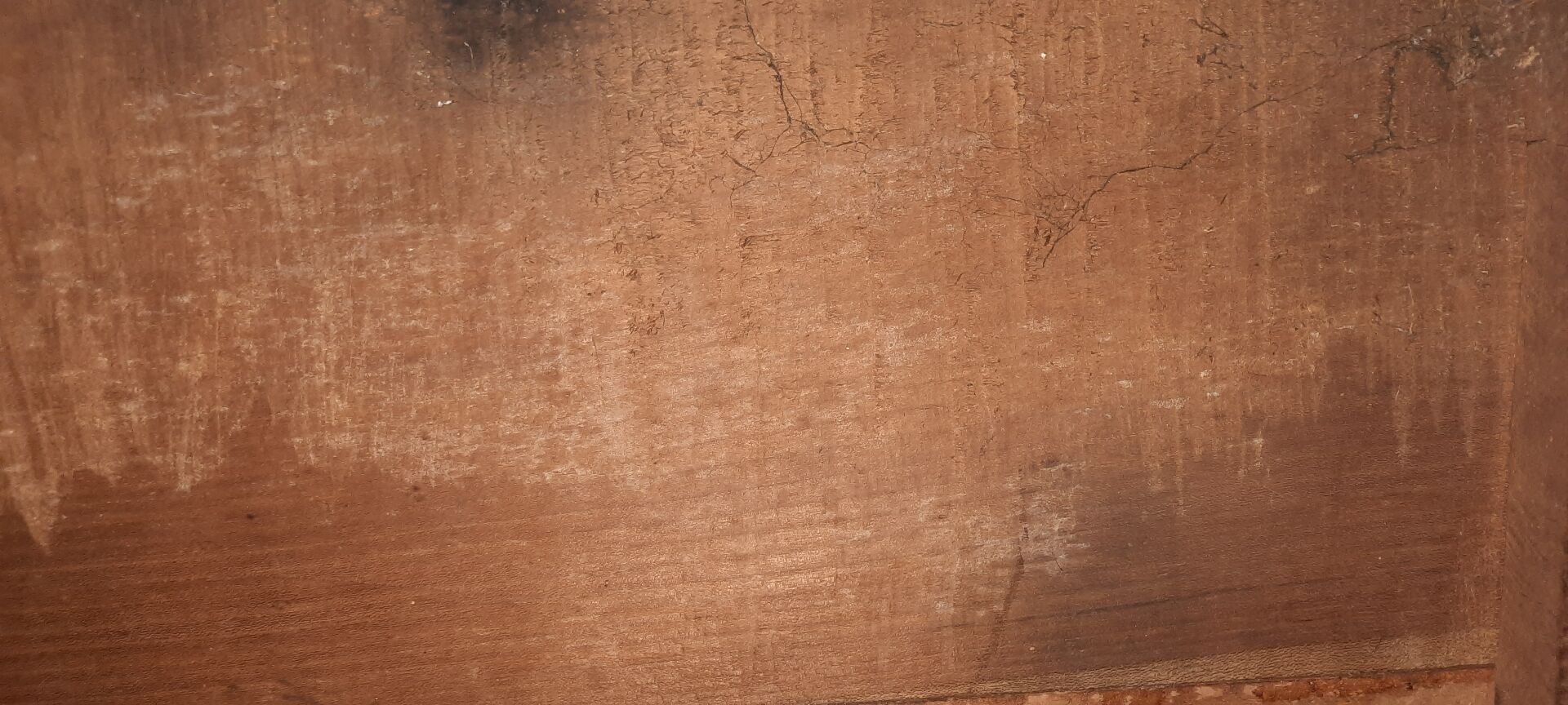 Old buffet in cherry wood