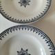 Set of two ironstone deep plates Saint-Amand Primax