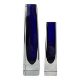 Paire de vases Murano par Flavio Poli