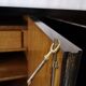 4-Door black laced enfilade by Jean Pascaud 1940 1945 art deco
