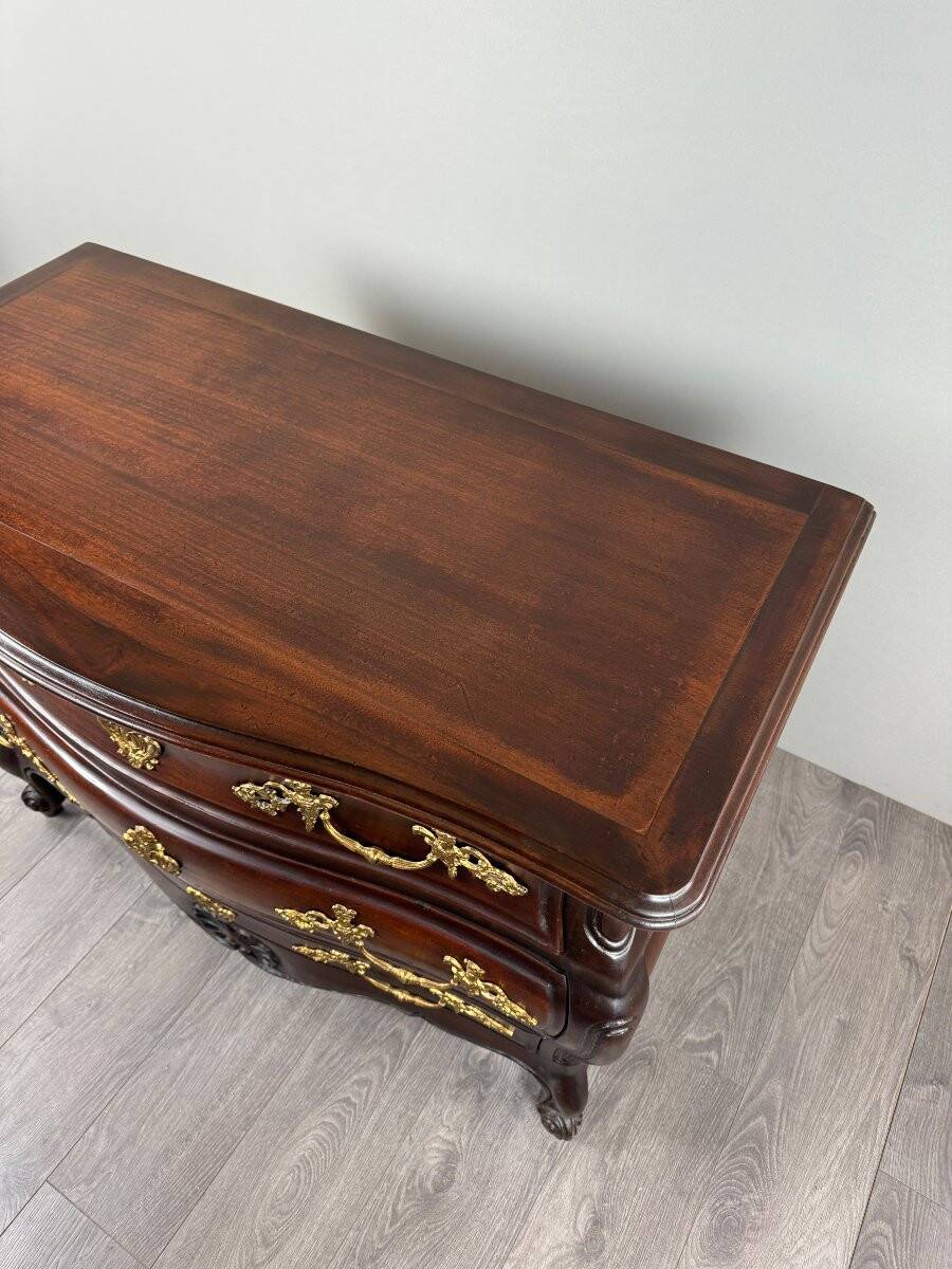 Louis XV style bombé commode, Napoleon III period