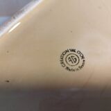 Biscuit tin in barbotine