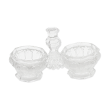 Vintage pressed glass salt shaker