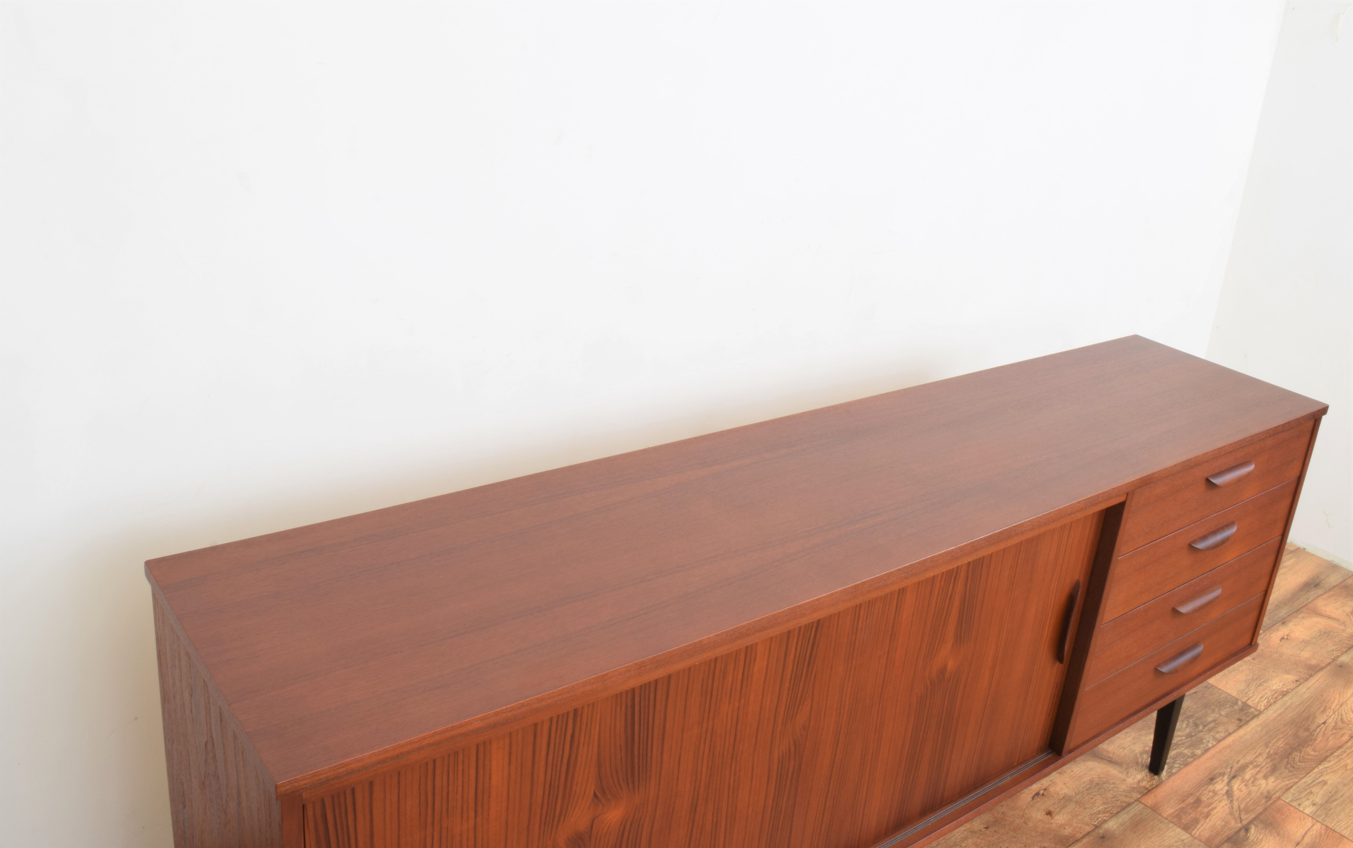 Mid-Century German Teak Sideboard, 1960s.