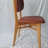 Suite of 6 vintage chairs