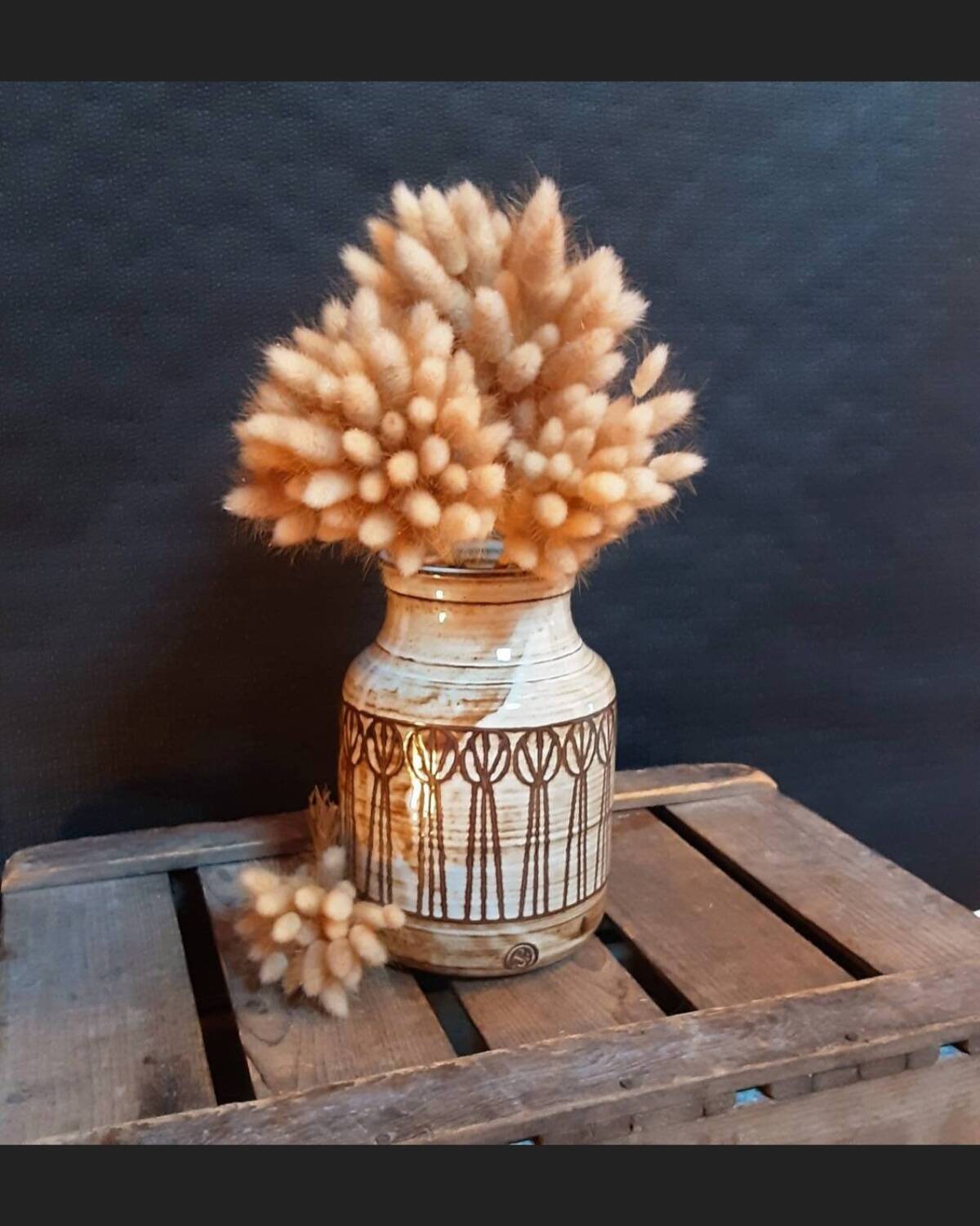 Jacques Pouchain vintage ceramic vase