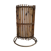 Lampe osier rotin bambou