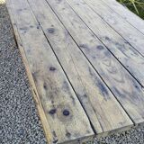 Farmhouse table dating from the end of the 19th century