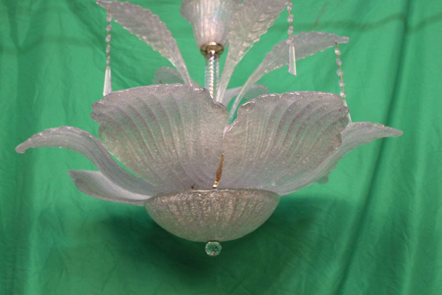 Italian Murano glass chandelier